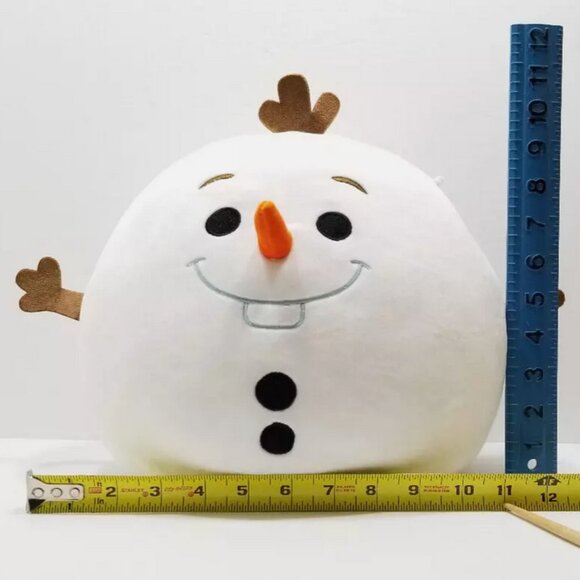 SQUISHMALLOWS Disney Frozen Olaf Snowman Plush Toy 6092E1M - Picture 2 of 8